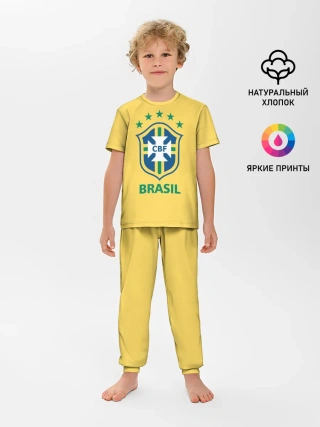 Детская пижама с брюками / Сборная Бразилии