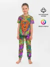 Детская пижама с брюками / Лев шаман