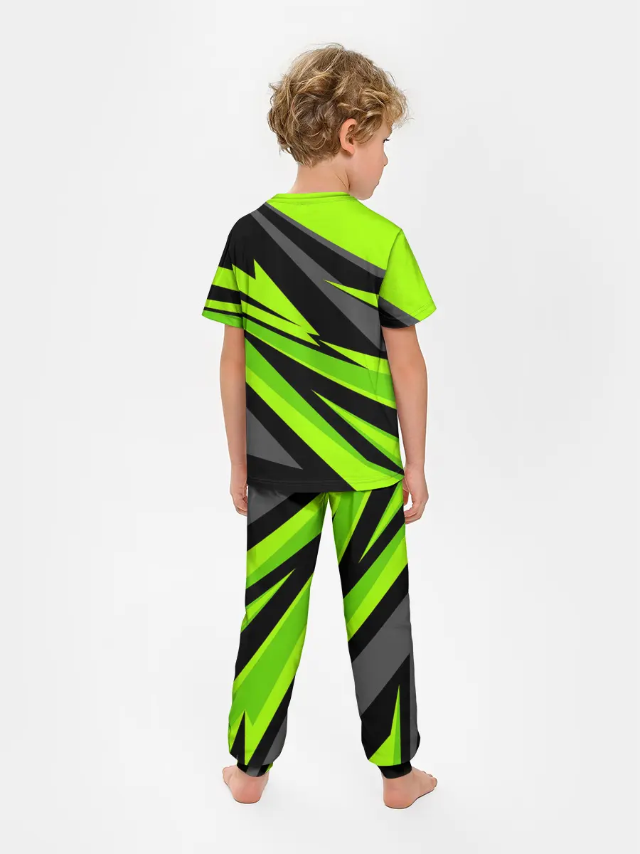 Детская пижама с брюками / Форма для фитнеса