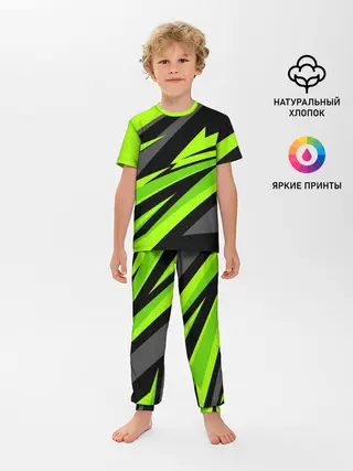 Детская пижама с брюками / Форма для фитнеса