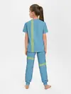 Детская пижама с брюками / Казахстан, лента с гербом