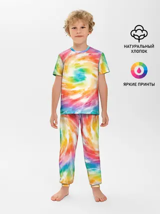 Детская пижама с брюками / РАДУЖНЫЙ УРАГАН | HURRICANE