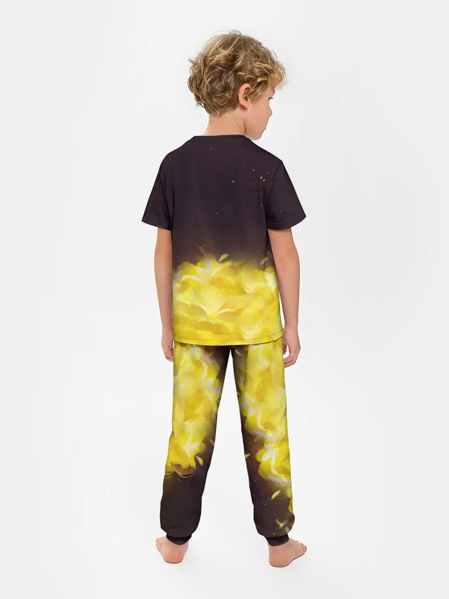 Детская пижама с брюками / Фриск и Азриэль - UNDERTALE