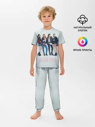 Детская пижама с брюками / Blackpink Squad