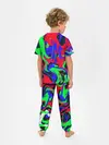 Детская пижама с брюками / Абстрактные краски
