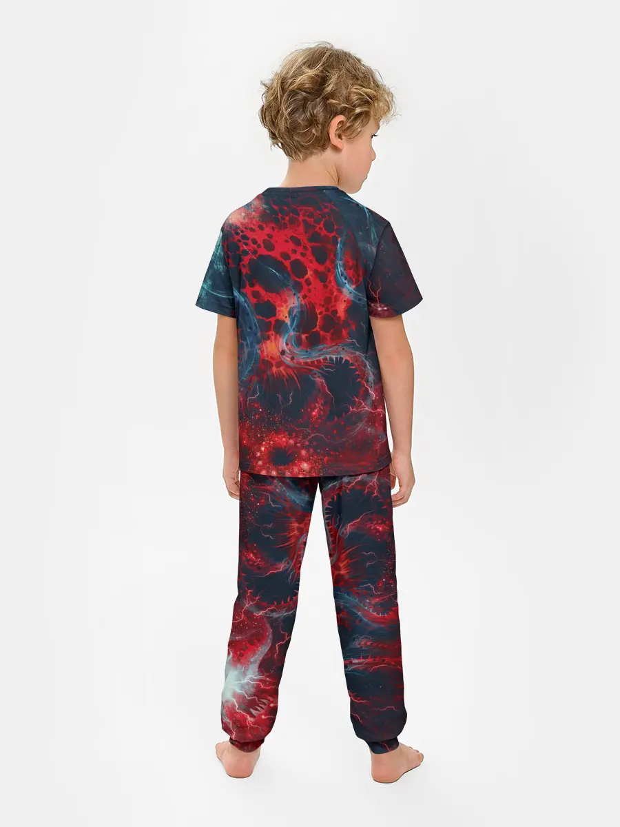 Детская пижама с брюками / Гигантский космический монстр