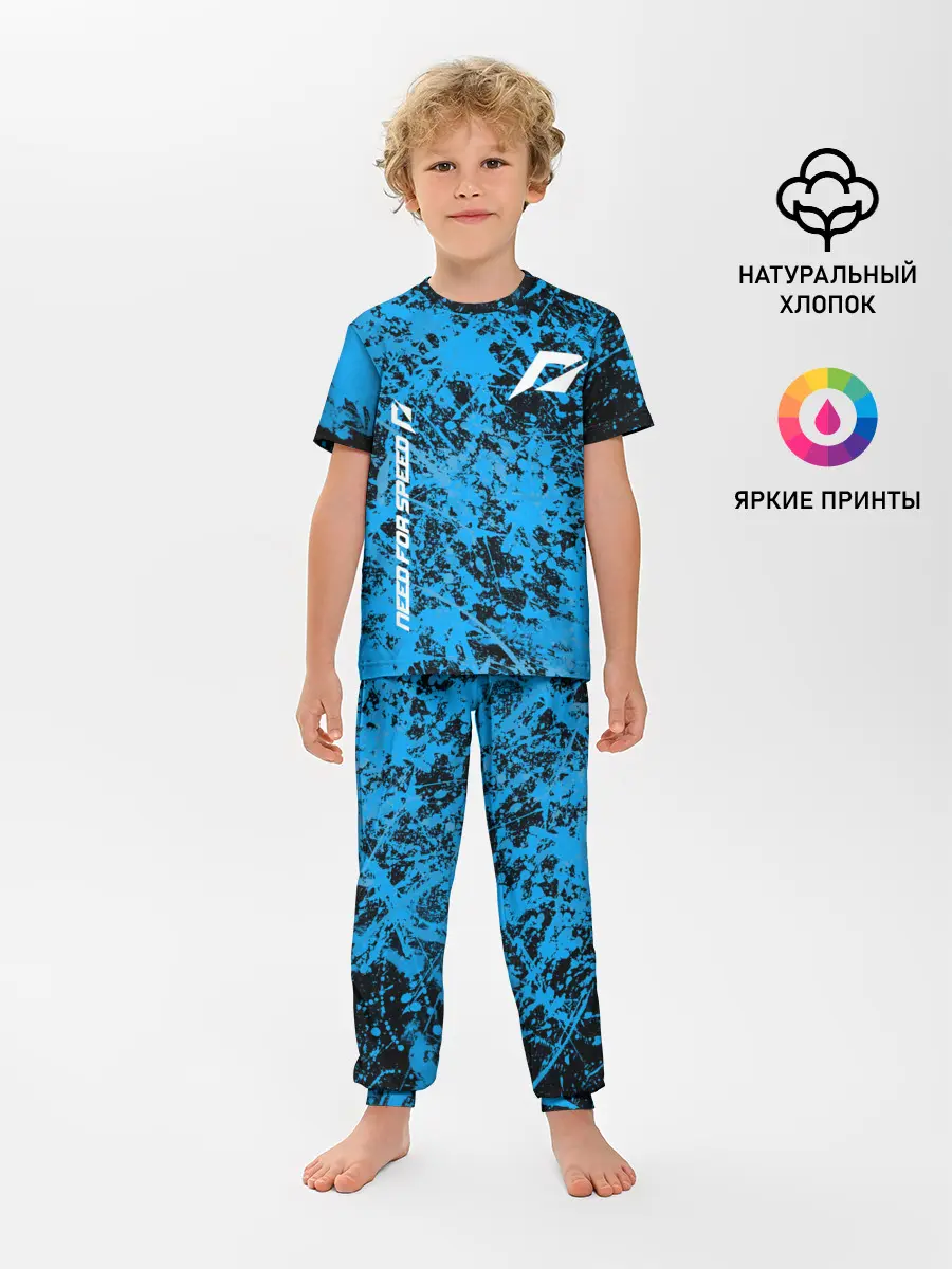 Детская пижама с брюками / Need for speed Shift