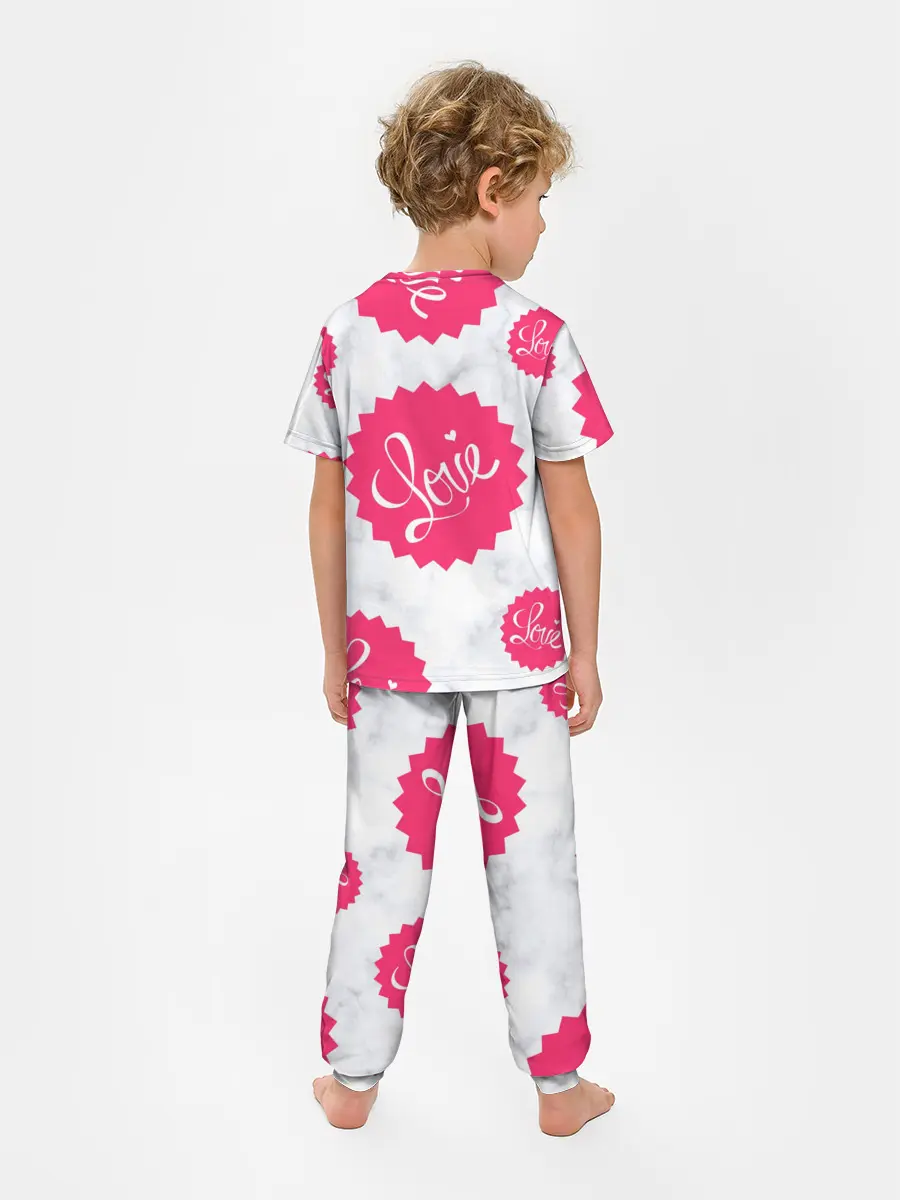 Детская пижама с брюками / Feel Love