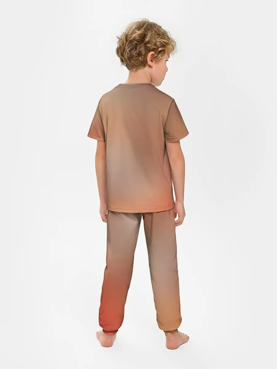 Детская пижама с брюками / гинтоки саката самурай