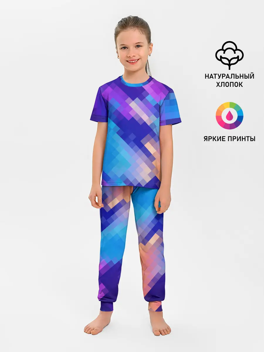 Детская пижама с брюками / Пикси