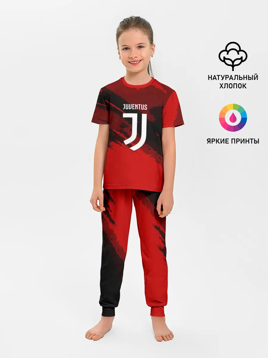 Детская пижама с брюками / JUVENTUS SPORT RED