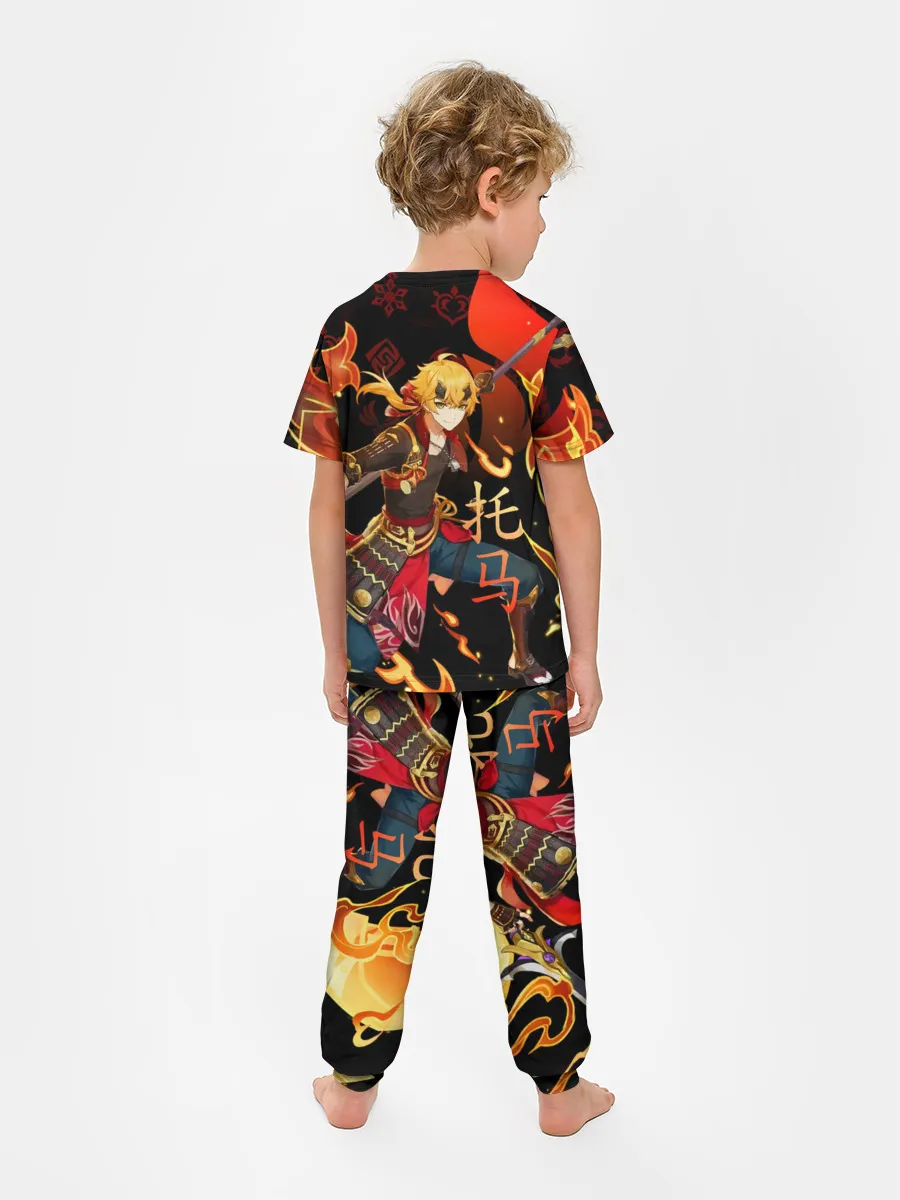 Детская пижама с брюками / Геншин импакт: Тома