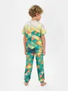 Детская пижама с брюками / Ромбики