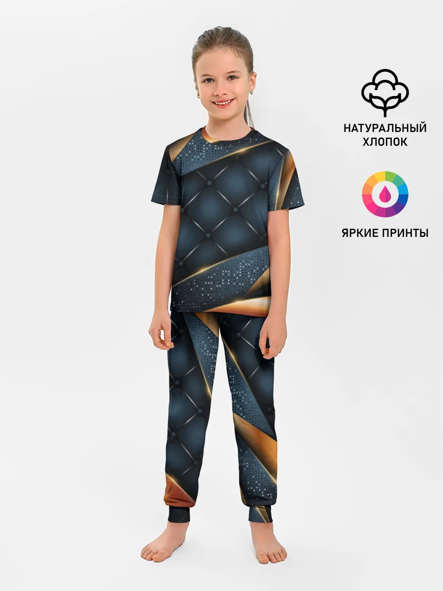 Детская пижама с брюками / 3D VIP GOLD CORNERS