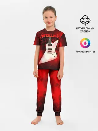 Детская пижама с брюками / Metallica