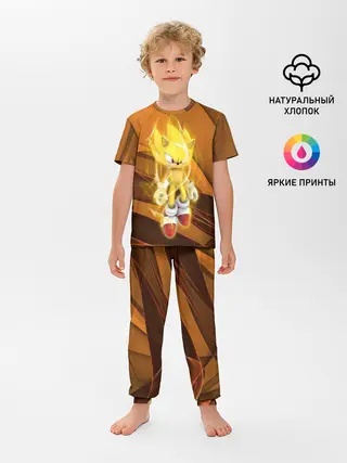 Детская пижама с брюками / Sonic