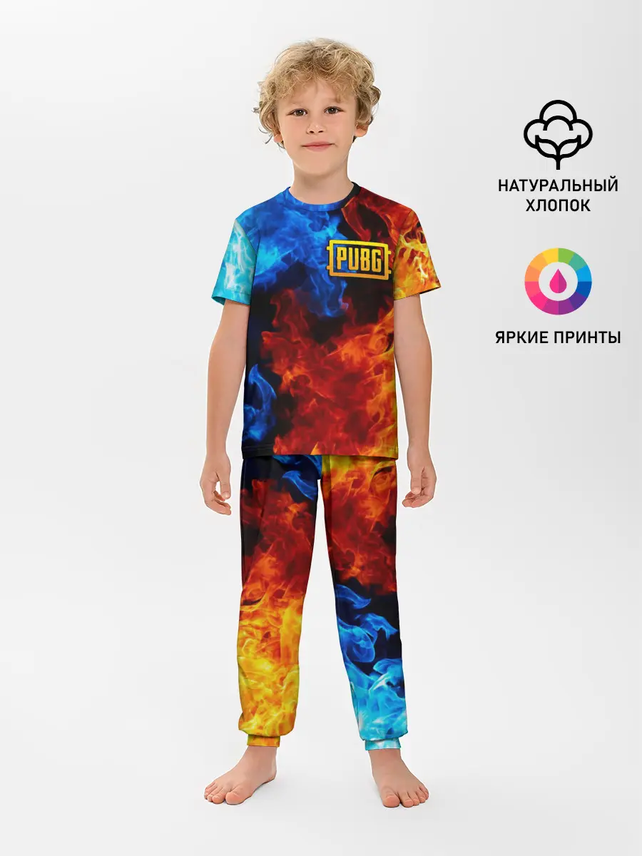 Детская пижама с брюками / PUBG