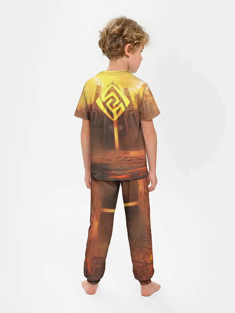 Детская пижама с брюками / GENSHIN INPACT, Zhong li