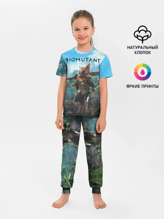 Детская пижама с брюками / Biomutant Биомутант