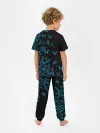 Детская пижама с брюками / Синие бабочки