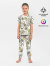 Детская пижама с брюками / Тропики хаки
