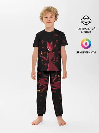 Детская пижама с брюками / Аластор Отель Хазбин