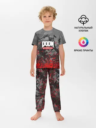 Детская пижама с брюками / DOOM