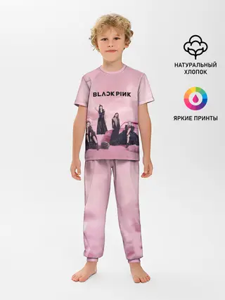 Детская пижама с брюками / BLACKPINK x PUBG
