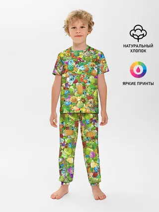Детская пижама с брюками / PLANTS VS ZOMBIES