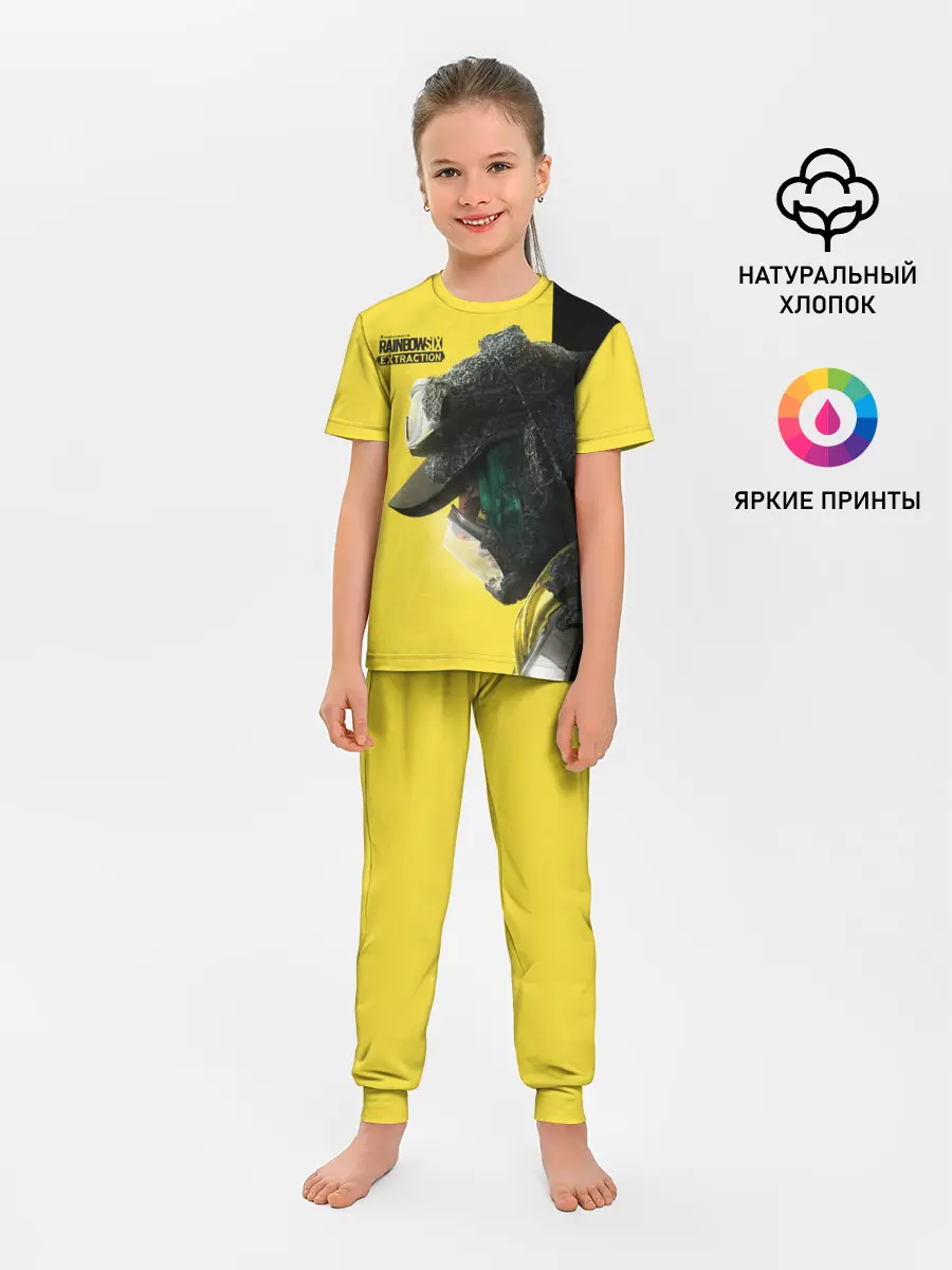 Детская пижама с брюками / Rainbow Six Extraction / Радуга 6 Эвакуация