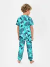 Детская пижама с брюками / ТРОПИЧЕСКИЕ ПАЛЬМЫ.