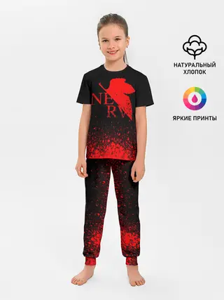 Детская пижама с брюками / EVANGELION