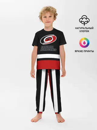 Детская пижама с брюками / Каролина Харрикейнз