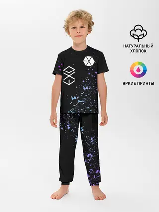 Детская пижама с брюками / EXO BAND.