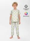 Детская пижама с брюками / Кот с бананом