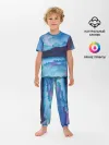 Детская пижама с брюками / Грозовые мазки