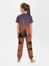Детская пижама с брюками / Gradient Forest Siren Head
