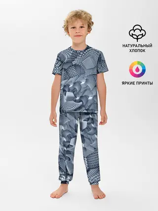 Детская пижама с брюками / GREY