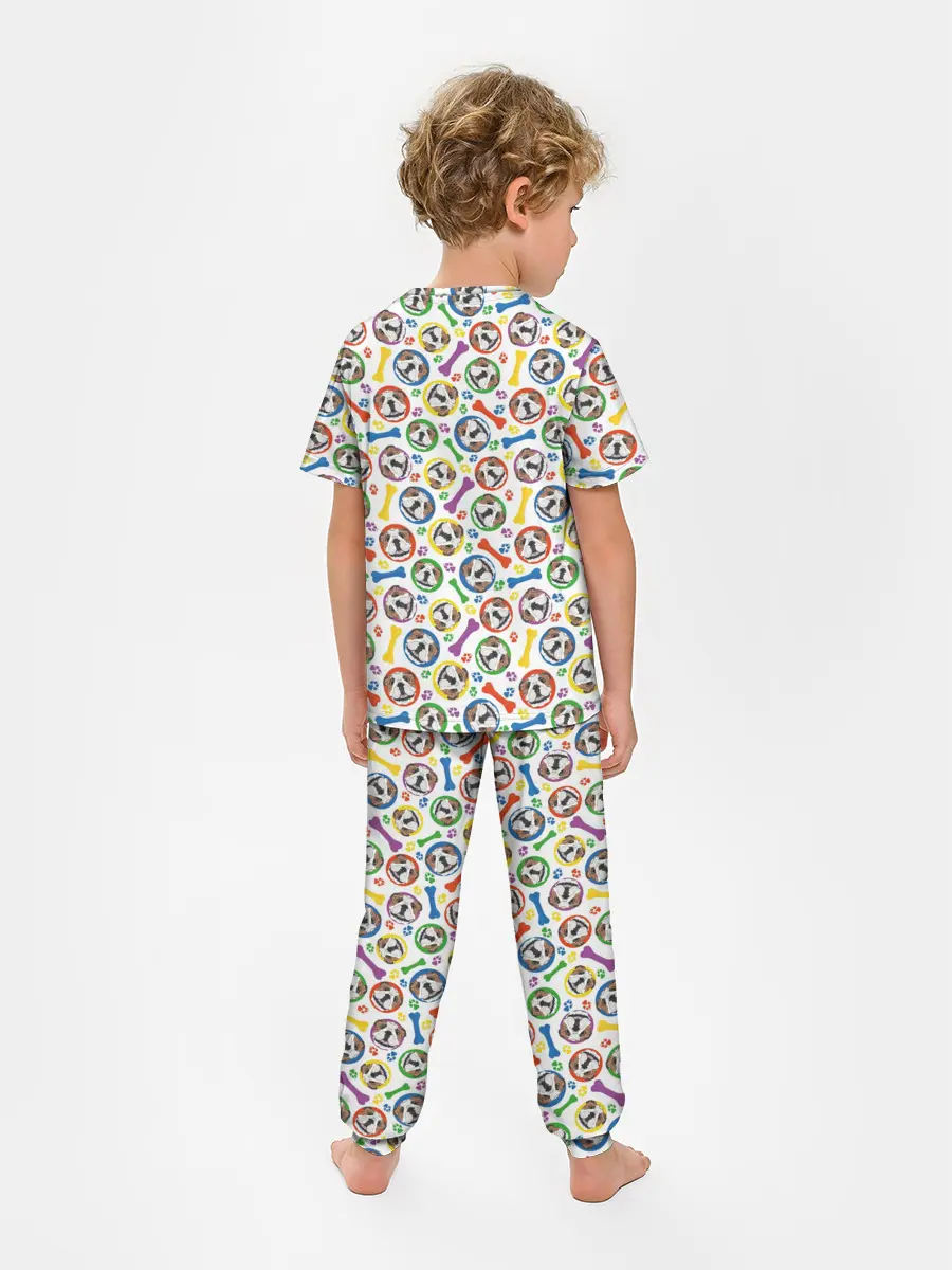 Детская пижама с брюками / Английский Бульдог