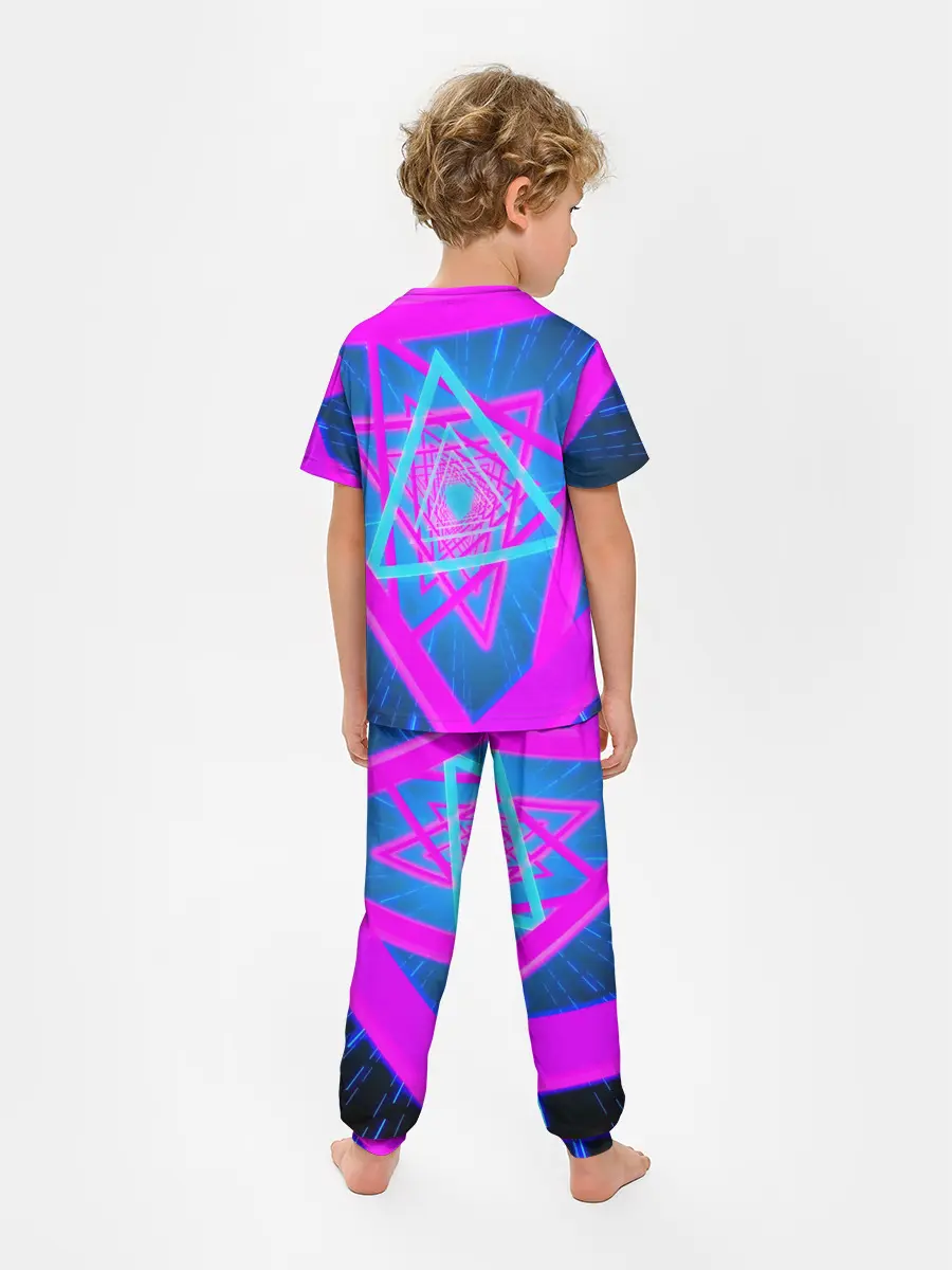 Детская пижама с брюками / MUSIC NEON