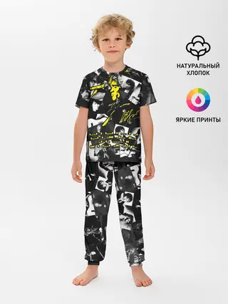 Детская пижама с брюками / Цой