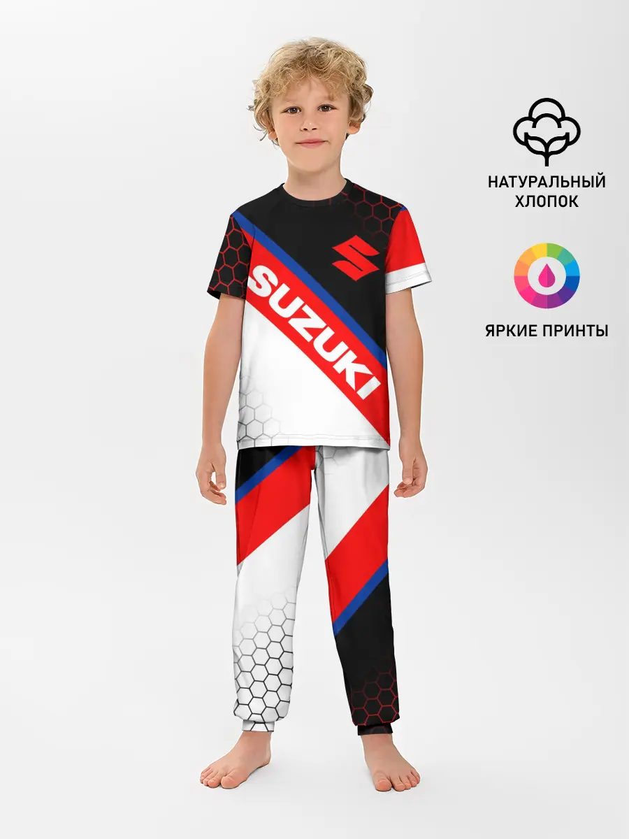 Детская пижама с брюками / SUZUKI / СУЗУКИ / МОТОСПОРТ