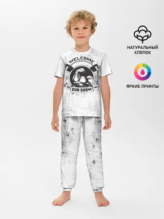 Детская пижама с брюками / Gun show