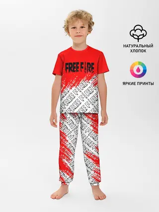 Детская пижама с брюками / фри фаер | День Booyah,