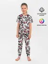 Детская пижама с брюками / Молекулярный рисунок