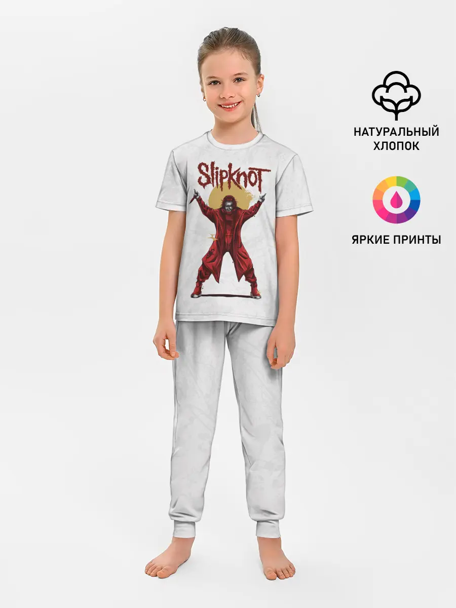 Детская пижама с брюками / COREY TAYLOR | SLIPKNOT | СЛИПКНОТ