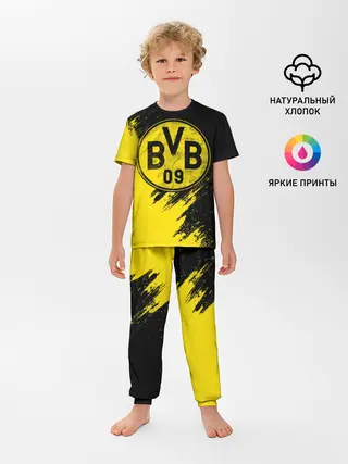 Детская пижама с брюками / Боруссия Дортмунд