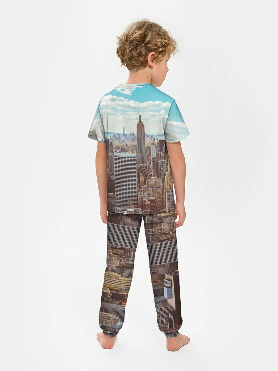 Детская пижама с брюками / Столица мира