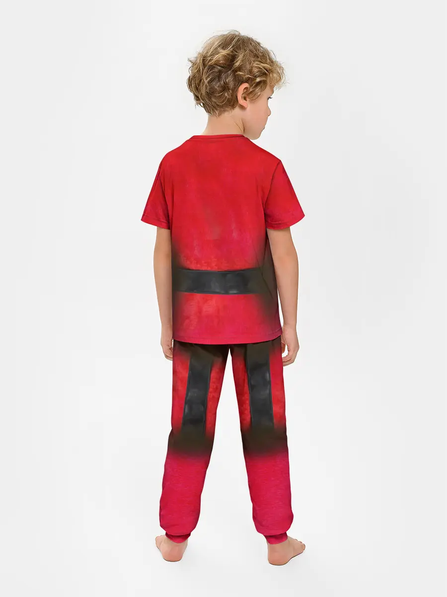 Детская пижама с брюками / Дед мороз