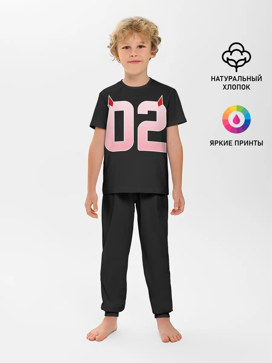Детская пижама с брюками / Порядковый номер 02